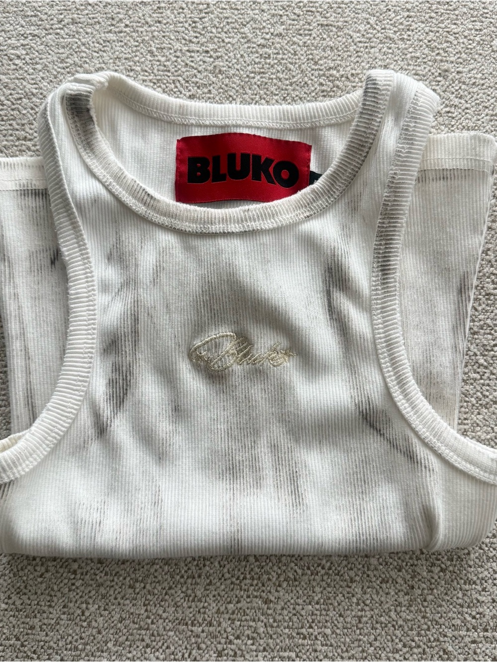 BLUKO Off-White Tank
